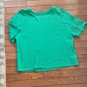 a.n.a Vibrant Green Tee